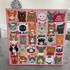 New Galison Festive Fur Balls Puzzle